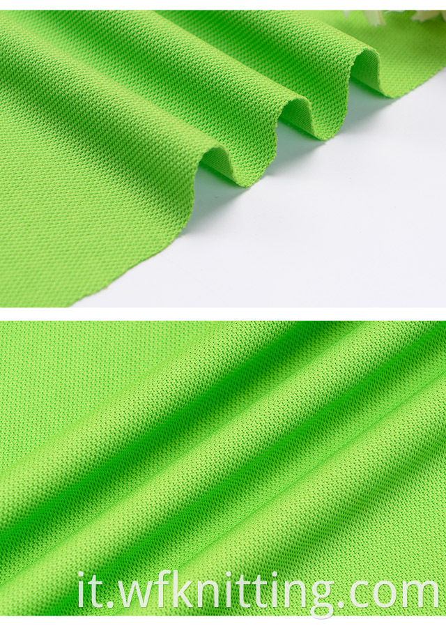 Solid Color Pique Jrsey Fabric